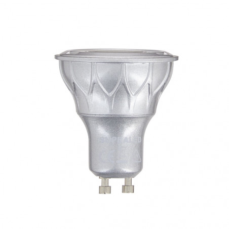 Ampoule LED (Spot), culot GU10, conso. 7,2W (eq. 50W), 345 lumens, blanc chaud