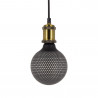 Ampoule Déco LED Filament, Aspect Point Noir, G125, culot E27, 4W cons. 2700K Blanc Chaud