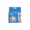 Ampoule LED connectée KOZii, éclairage blancs + couleurs, GU10 Spot encastrable aluminium brossé orientable 5W