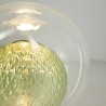 Ampoule Déco LED, Double verre Vert, G125, culot E27, 4W cons. 2700K Blanc Chaud