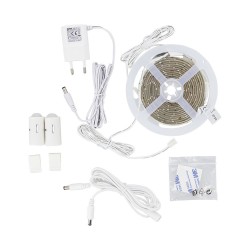Ruban LED Lit (kit complet) - 2,5m - détecteur de mouvement - Blanc chaud