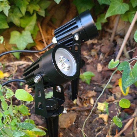Double projecteur LED solaire