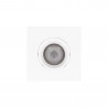 Lot 3 Spots GU10 50W 2700K Carré orientable Blanc IP20