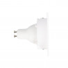 Lot 3 Spots GU10 50W 2700K Carré orientable Blanc IP20