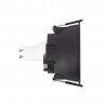 Spot GU10 50W 2700K Rond profond Noir IP20