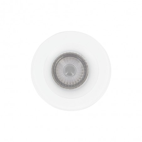 Spot GU10 50W 4000K Rond Blanc IP44