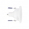 Spot GU10 50W 4000K Rond Blanc IP44