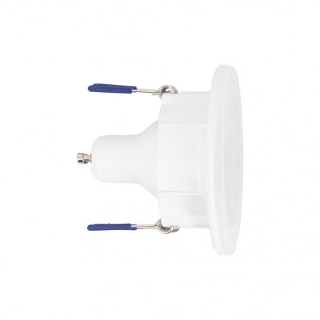 Lot 3 Spots GU10 50W 4000K Rond Blanc IP44