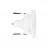 Lot 3 Spots GU10 50W 4000K Rond Blanc IP44