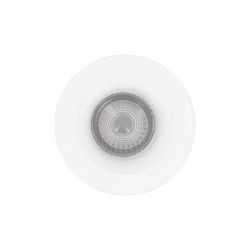 Lot 3 Spots GU10 50W 4000K Rond Blanc IP44
