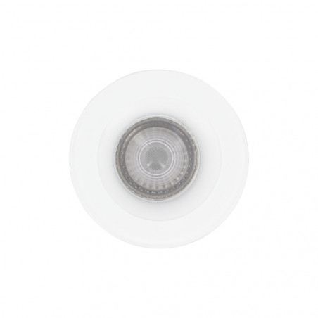 Lot 3 Spots GU10 50W 4000K Rond Blanc IP44