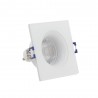 Spot GU10 50W 4000K Carré Blanc IP44