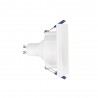 Spot GU10 50W 4000K Carré Blanc IP44