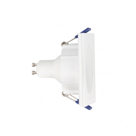 Lot 3 Spots GU10 50W 4000K Carré Blanc IP44