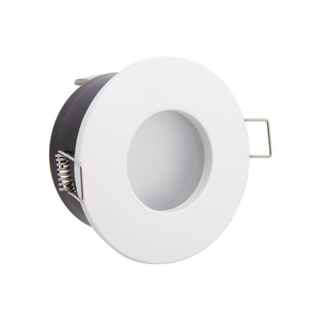 Spot GU10 50W 4000K Rond Blanc IP65