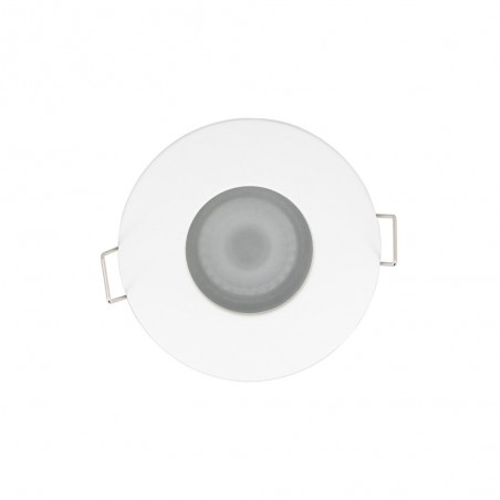 Spot GU10 50W 4000K Rond Blanc IP65