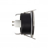 Spot GU10 50W 4000K Rond Inox IP65