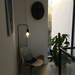 Ampoule LED déco, double verre, forme de globe, culot E27, blanc neutre, forme allongée