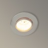 Spot GU10 50W 2700K Rond orientable Blanc IP20