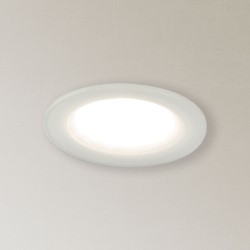 Spot GU10 50W 4000K Rond Blanc IP44