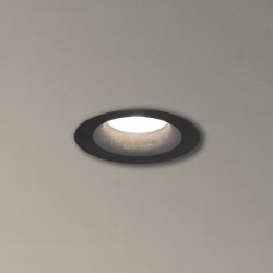 Spot GU10 50W 4000K Rond Noir IP44