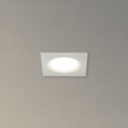 Spot GU10 50W 4000K Carré Blanc IP44