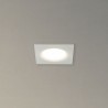 Spot GU10 50W 4000K Carré Blanc IP44