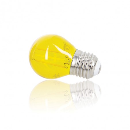 Ampoule LED P45, culot E27, 2W cons. (N.C eq.), lumière Lumière jaune