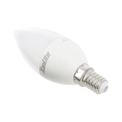 Ampoule LED flamme, culot E14, 5,3W cons. (40W eq.), lumière blanc chaud