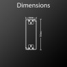 Transformateur 50W - 12V DC
