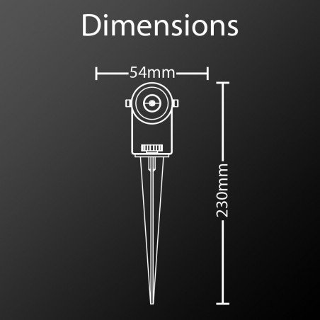 Double projecteur LED solaire
