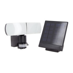 Projecteur Solaire IP44 Blanc neutre Détecteur de mouvement 8h d'autonomie