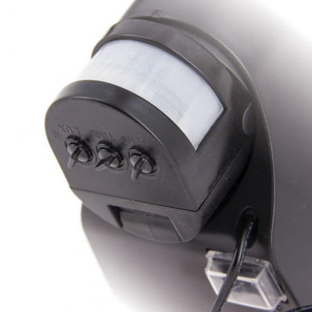 Projecteur Solaire IP44 Blanc neutre Détecteur de mouvement 8h d'autonomie