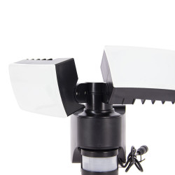 Projecteur Solaire IP44 Blanc neutre Détecteur de mouvement 8h d'autonomie