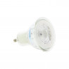 Pack de 5 Spots LED, culot GU10, 4,8W cons. (50W eq.), 345 lumens, lumière blanc chaud
