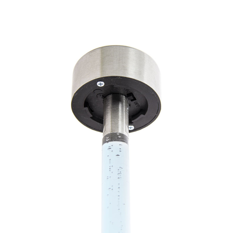 Balise solaire en métal, RVB blanc chaud, éclairage extérieur IP44