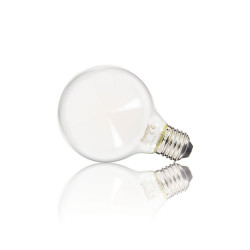 Ampoule LED G80 Opaque, culot E27, conso. 6,5W, 806 Lumens, Blanc chaud