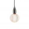 Ampoule Déco Cage Boule Cuivre, culot E27, Hologramme, Blanc chaud