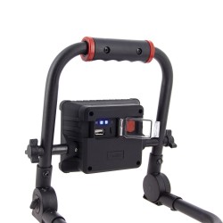 Projecteur LED Sans Fil, Ultra Plat, 1400 Lumens, Rechargeable